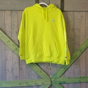 Champion Neon Yellow Hoodie